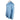 Side of a light blue hooded long-sleeve with an AFTCO logo on the sleeve.