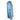 Side of a light blue long-sleeve shirt with a hood and 'BLAZER BAY' printed on the sleeve in dark blue.