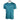 Turquoise short sleeve T-shirt with a white blazer bay logo on the left chest.