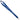 Blue lanyard with a white blazer bay text and logo pattern. The end has a metal clip.