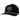 Black cap with a rubber circular patch containing the text 'Blazer, Est. 1978, Made in in the USA' and a white braided rope across the bill.