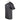 Side of a dark grey short-sleeve T-shirt with a distressed grey blazer boats logo on the left chest.