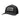 Grey and black trucker hat with a light gray camouflage patch and the 'Blazer' logo within it.
