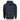 Back view of a black hoodie.