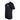 Side of a black short-sleeve T-shirt with a blazer boats logo on the left chest.
