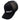side of a black trucker hat with a mesh back and white 'Blazer' logo.