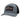 Gray baseball cap with a black mesh back and a black patch on the front containing the logo for Blazer High Performance Boats.