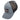 Side of a gray trucker hat with a black mesh back and 'Blazer' logo patch on the front.