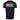Back of a black T-shirt with 'Blazer' logo and 'High Performance Boats' text on the back in white and red.