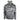 Grey camouflage hoodie with a built-in neck gaiter and a black, white, and red Blazer High Performance Boats logo on the chest.